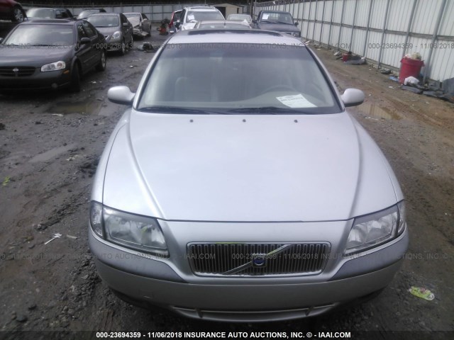 YV1TS90D311183849 - 2001 VOLVO S80 T6/EXECUTIVE SILVER photo 6