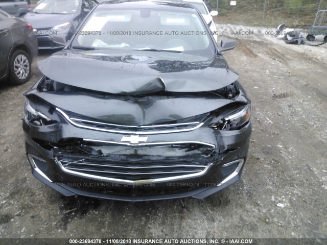 1G1ZB5ST2HF186681 - 2017 CHEVROLET MALIBU LS 灰色 照片 6