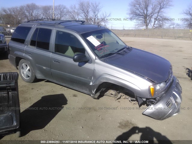 1GNDT13SX52197824 - 2005 CHEVROLET TRAILBLAZER LS/LT SILVER photo 1