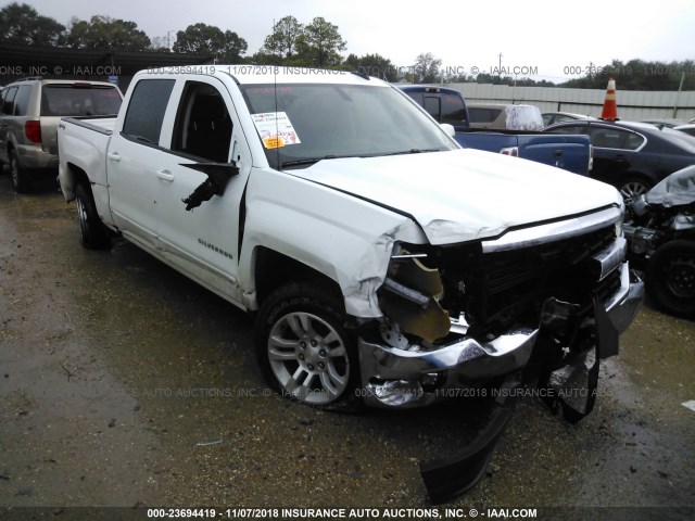 3GCUKREC9HG374892 - 2017 CHEVROLET SILVERADO K1500 LT WHITE photo 1