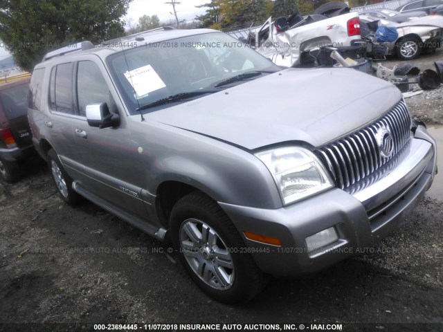 4M2EU48898UJ04352 - 2008 MERCURY MOUNTAINEER PREMIER SILVER photo 1