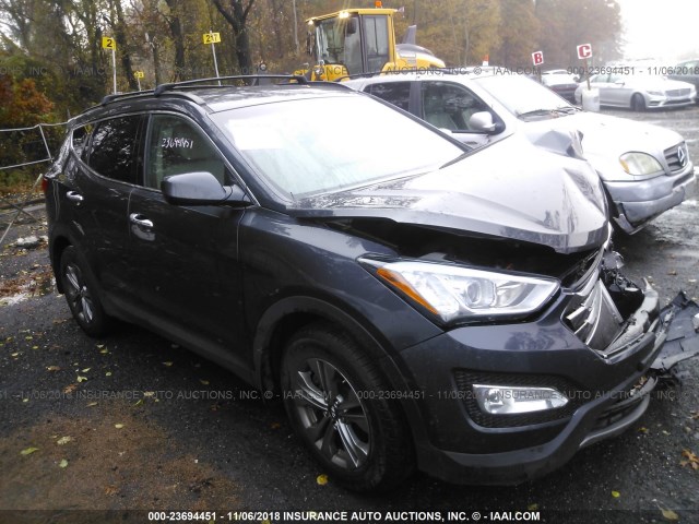 5XYZUDLB5GG324498 - 2016 HYUNDAI SANTA FE SPORT  TAN photo 1