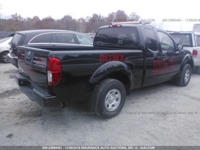 1N6BD0CT1JN751337 - 2018 NISSAN FRONTIER S/SV BLACK photo 4