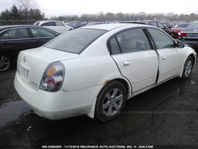 1N4AL11D73C249438 - 2003 NISSAN ALTIMA S/SL WHITE photo 4