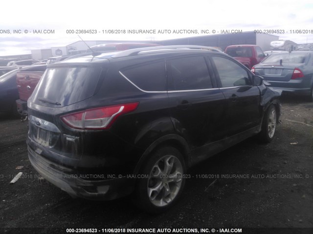 1FMCU9J98GUC26742 - 2016 FORD ESCAPE TITANIUM BLACK photo 4