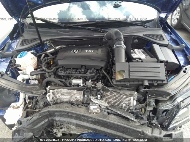 1VWDT7A30HC046395 - 2017 VOLKSWAGEN PASSAT R-LINE Mavi foto 10