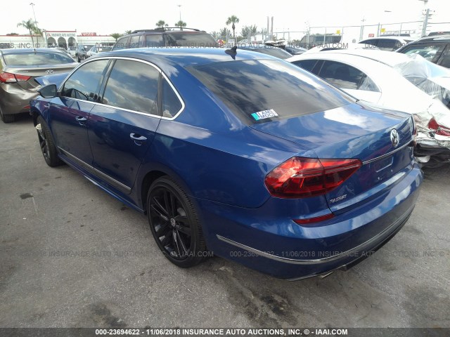 1VWDT7A30HC046395 - 2017 VOLKSWAGEN PASSAT R-LINE Mavi foto 3