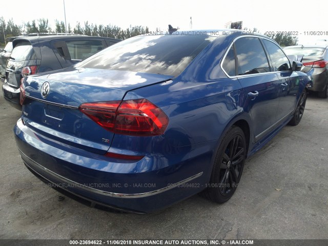 1VWDT7A30HC046395 - 2017 VOLKSWAGEN PASSAT R-LINE Mavi foto 4