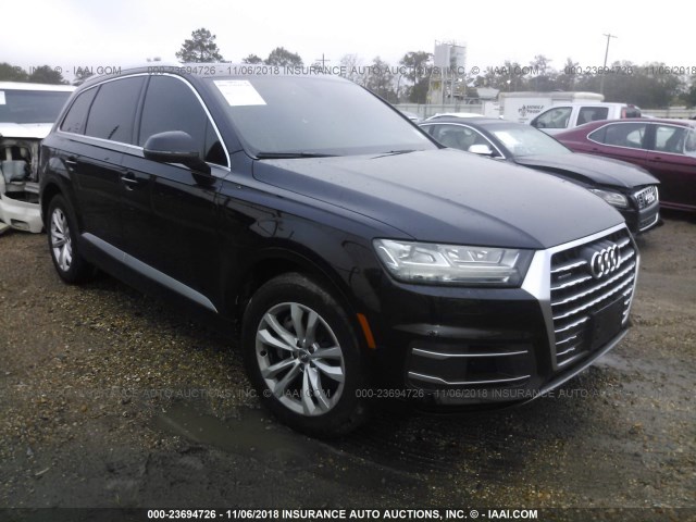 WA1LAAF71JD016331 - 2018 AUDI Q7 PREMIUM PLUS BLACK photo 1