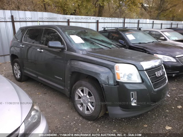 2CTALMEC4B6420624 - 2011 GMC TERRAIN SLE GRAY photo 1