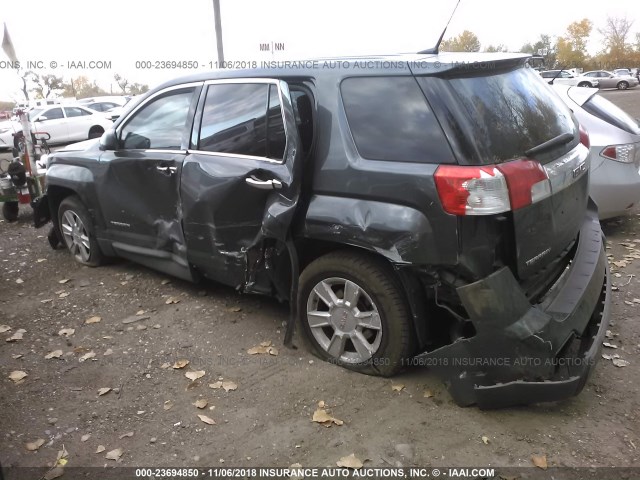 2CTALMEC4B6420624 - 2011 GMC TERRAIN SLE GRAY photo 3