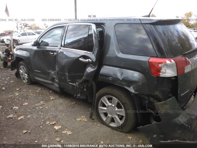 2CTALMEC4B6420624 - 2011 GMC TERRAIN SLE GRAY photo 6