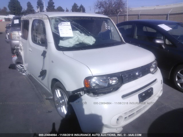 JN8AZ2KR1AT150611 - 2010 NISSAN CUBE S/SL/KROM WHITE photo 1