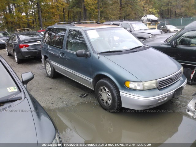 4M2DV1116VDJ51483 - 1997 MERCURY VILLAGER GREEN photo 1