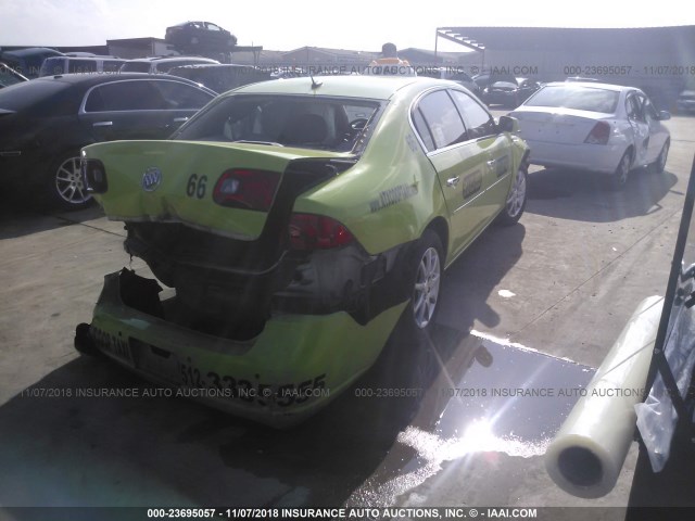 1G4HD57218U160772 - 2008 BUICK LUCERNE CXL GREEN photo 4