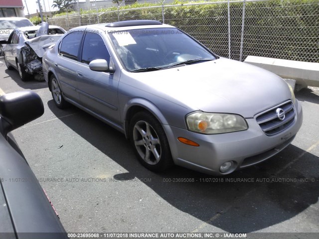 JN1DA31A73T441170 - 2003 NISSAN MAXIMA GLE/SE GRAY photo 1