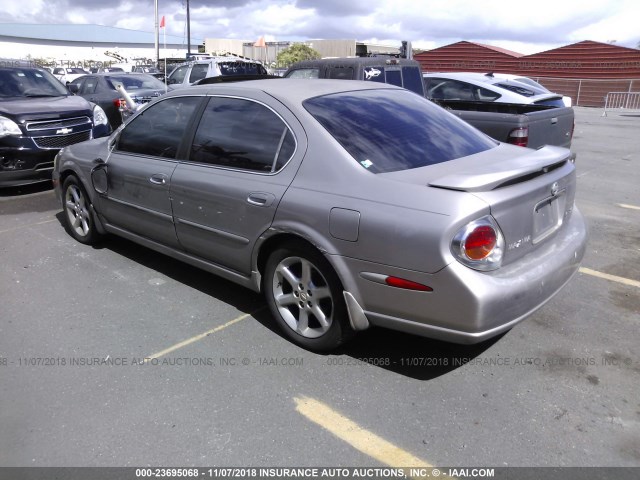 JN1DA31A73T441170 - 2003 NISSAN MAXIMA GLE/SE GRAY photo 3