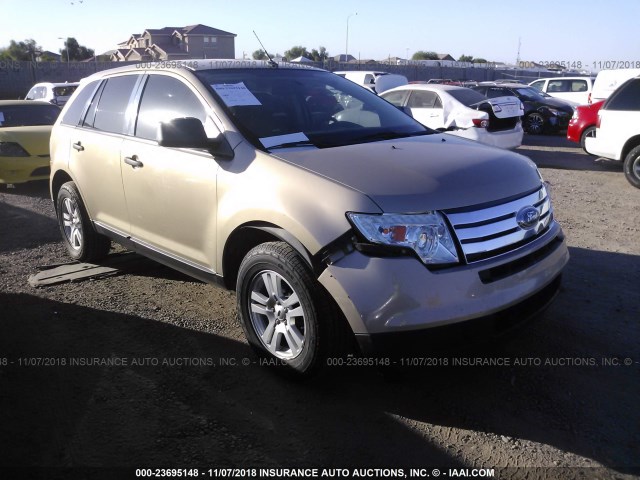 2FMDK36C97BB00620 - 2007 FORD EDGE SE GOLD photo 1