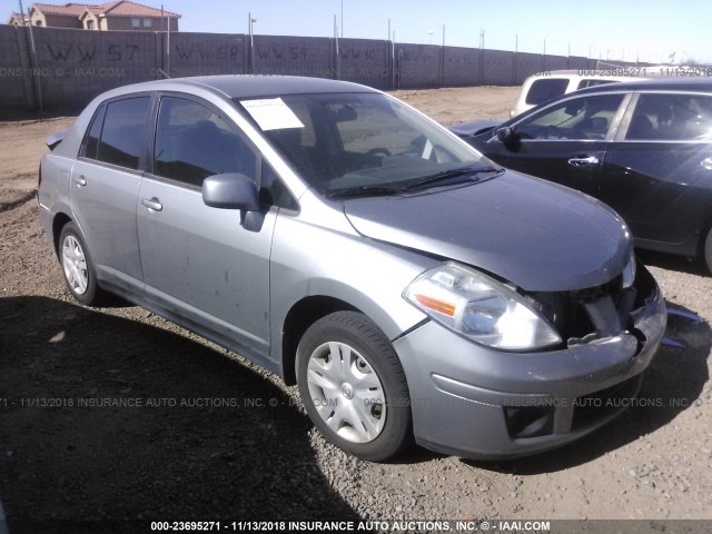 3N1BC1AP0BL416575 - 2011 NISSAN VERSA S/SL SILVER photo 1