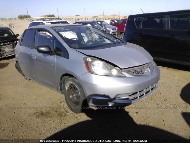 JHMGE8H37BS008115 - 2011 HONDA FIT SILVER photo 1