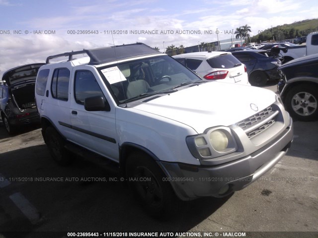 5N1ED28T73C703341 - 2003 NISSAN XTERRA XE/SE WHITE photo 1