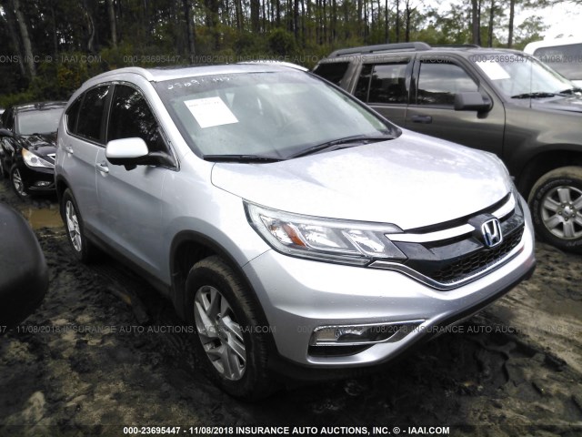 2HKRM3H71GH543465 - 2016 HONDA CR-V EXL SILVER photo 1