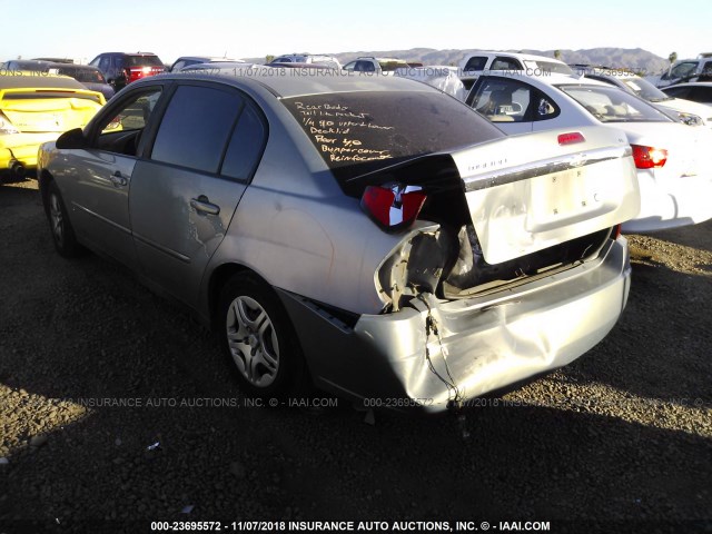 1G1ZS58F77F111099 - 2007 CHEVROLET MALIBU LS 灰色 照片 3