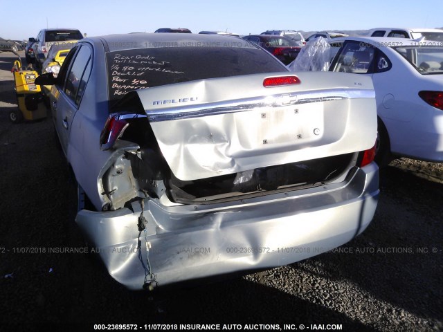 1G1ZS58F77F111099 - 2007 CHEVROLET MALIBU LS 灰色 照片 6