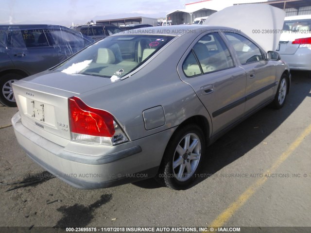 YV1RS58D412080621 - 2001 VOLVO S60 2.4T TAN photo 6