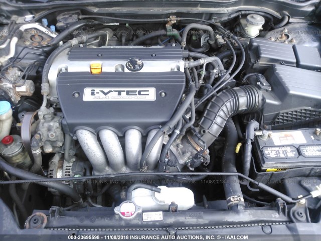 1HGCM56354A093082 - 2004 HONDA ACCORD LX GRAY photo 10