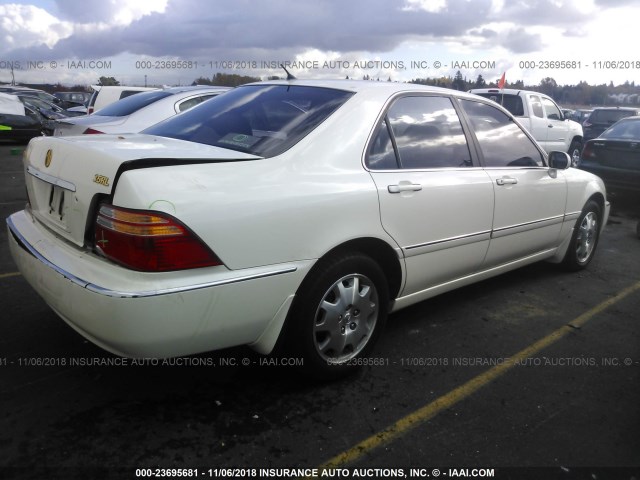 JH4KA96602C012526 - 2002 ACURA 3.5RL WHITE photo 4