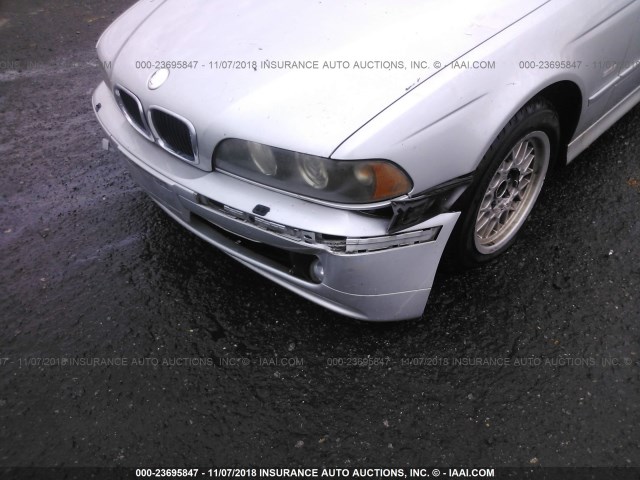 WBADT43492GY95087 - 2002 BMW 525 I AUTOMATIC SILVER photo 6