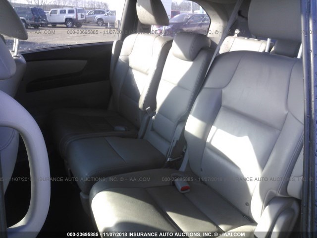 5FNRL5H67DB003361 - 2013 HONDA ODYSSEY EXL GRAY photo 8