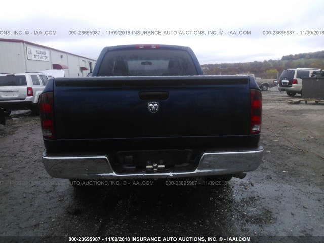 1D7HA16K56J192605 - 2006 DODGE RAM 1500 ST BLUE photo 8