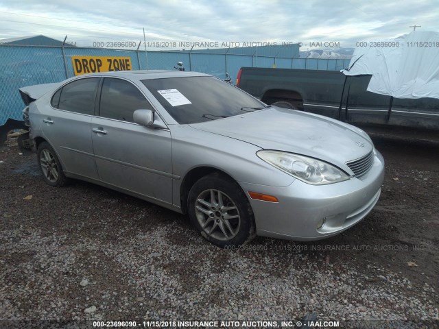 JTHBA30G455092002 - 2005 LEXUS ES 330 GRAY photo 1