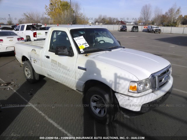 1FTYR10D18PB01990 - 2008 FORD RANGER WHITE photo 1