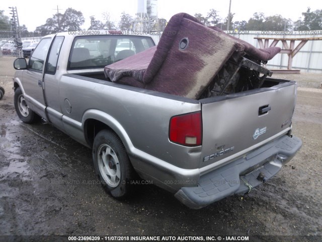 1GTCS1940W8502181 - 1998 GMC SONOMA TAN photo 3