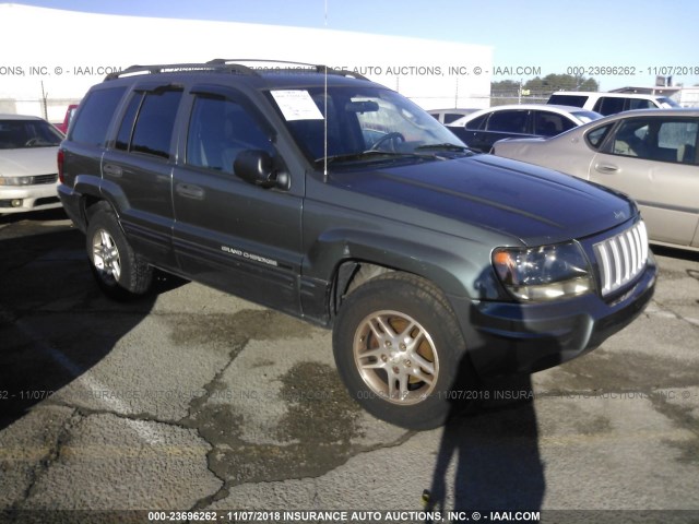 1J4GW48S54C164885 - 2004 JEEP GRAND CHEROKEE LAREDO/COLUMBIA/FREEDOM 灰色 照片 1