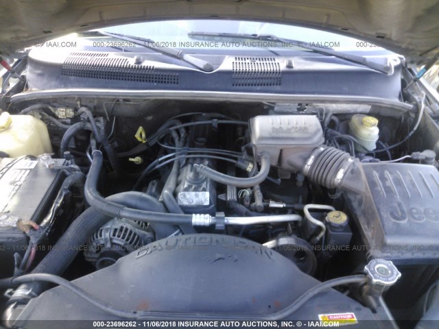 1J4GW48S54C164885 - 2004 JEEP GRAND CHEROKEE LAREDO/COLUMBIA/FREEDOM 灰色 照片 10