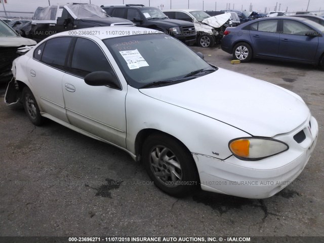 1G2NF52E74M551118 - 2004 PONTIAC GRAND AM SE1 WHITE photo 1