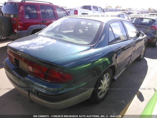 2G4WF5216W1431012 - 1998 BUICK REGAL GS BLUE photo 4