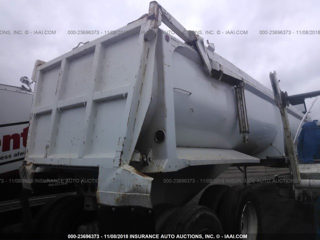 1RESC7203SC951281 - 1995 RELIANCE TRAILER MFG DUMP  WHITE photo 4