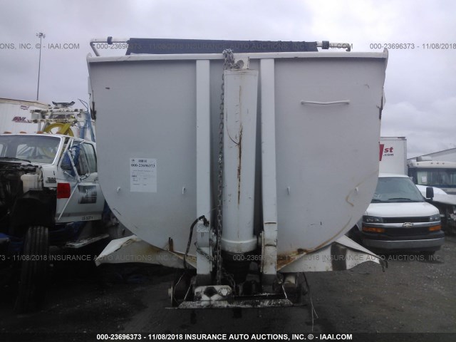 1RESC7203SC951281 - 1995 RELIANCE TRAILER MFG DUMP  WHITE photo 5