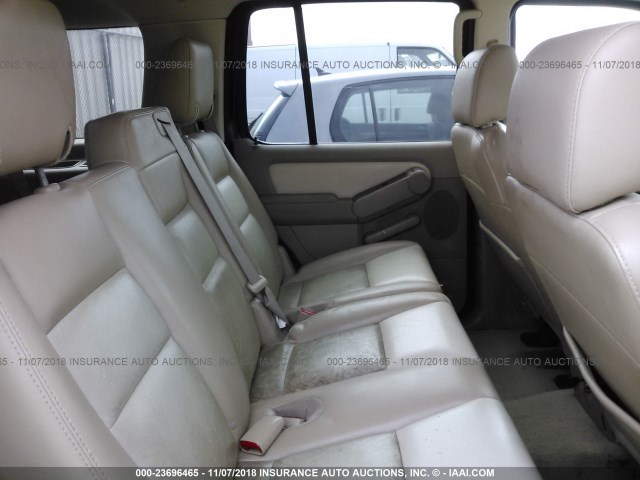 1FMEU63808UA76669 - 2008 FORD EXPLORER XLT BLUE photo 8