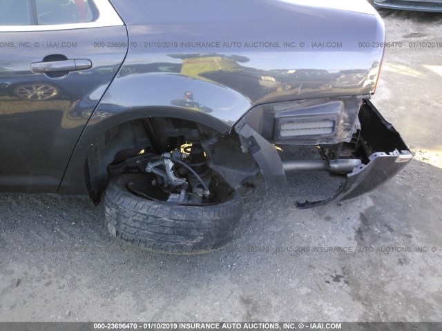 1G1ZC5EB7AF267066 - 2010 CHEVROLET MALIBU 1LT GRAY photo 6