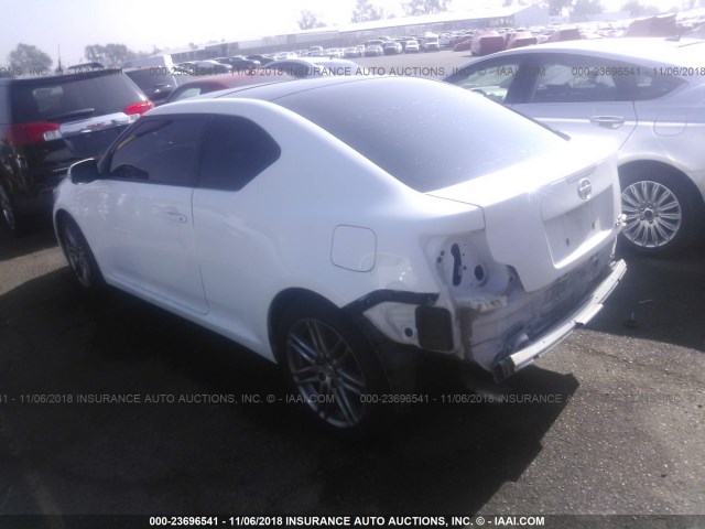 JTKJF5C79D3058243 - 2013 TOYOTA SCION TC თეთრი ფოტო 3