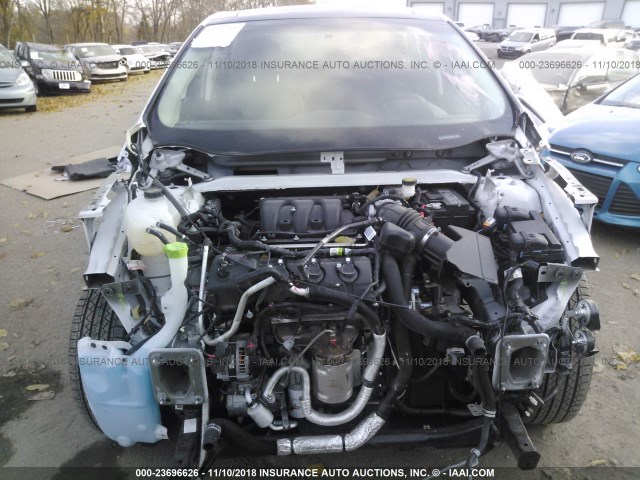 2FMPK3J88HBC35864 - 2017 FORD EDGE SEL WHITE photo 6