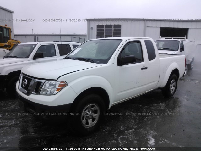 1N6BD0CT3DN733801 - 2013 NISSAN FRONTIER S/SV WHITE photo 2