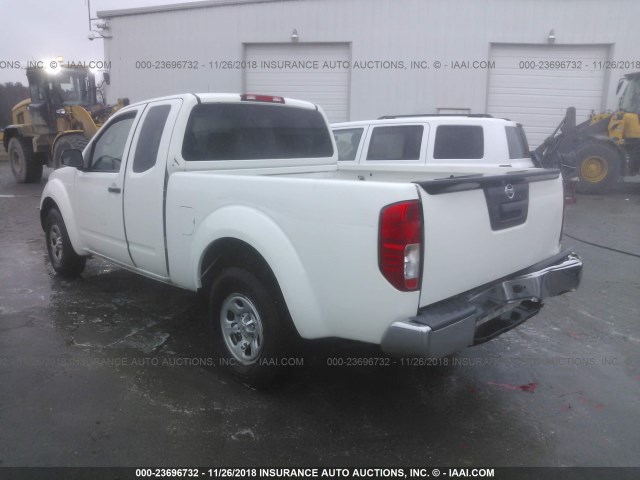 1N6BD0CT3DN733801 - 2013 NISSAN FRONTIER S/SV WHITE photo 3