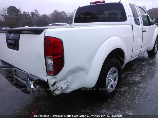 1N6BD0CT3DN733801 - 2013 NISSAN FRONTIER S/SV WHITE photo 6
